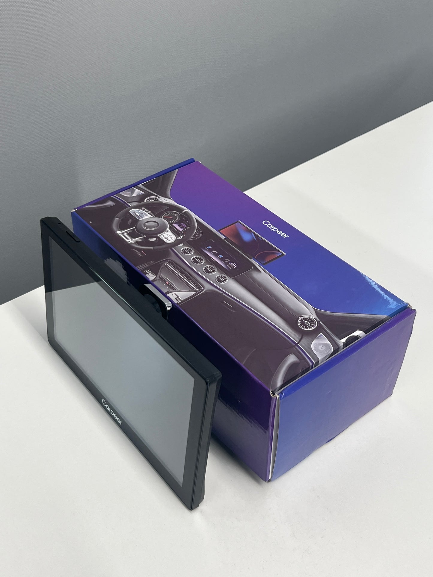 A301 9-Inch Vehicle Navigation Display (On-Board Computer) & Portable Media Player with Wireless CarPlay, Android Auto, Dual Recording and AHD Rearview Camera Support